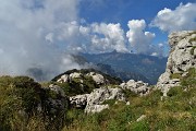 70 Nuvoloni si alzano sulle cime 